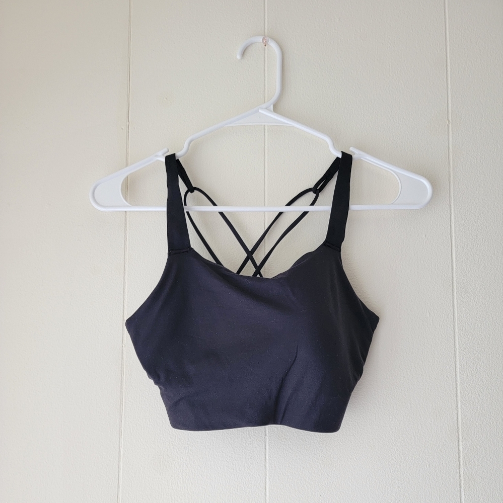 Nike Black Crossback Sports Bra